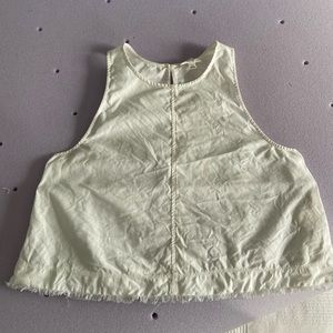 Aritzia Wilfred Linen Top